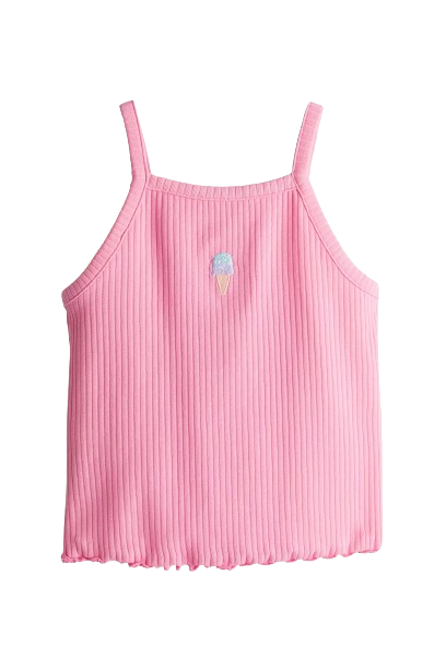 картинка Майка в рубчик магазин Одежда+ являющийся официальным дистрибьютором в России 