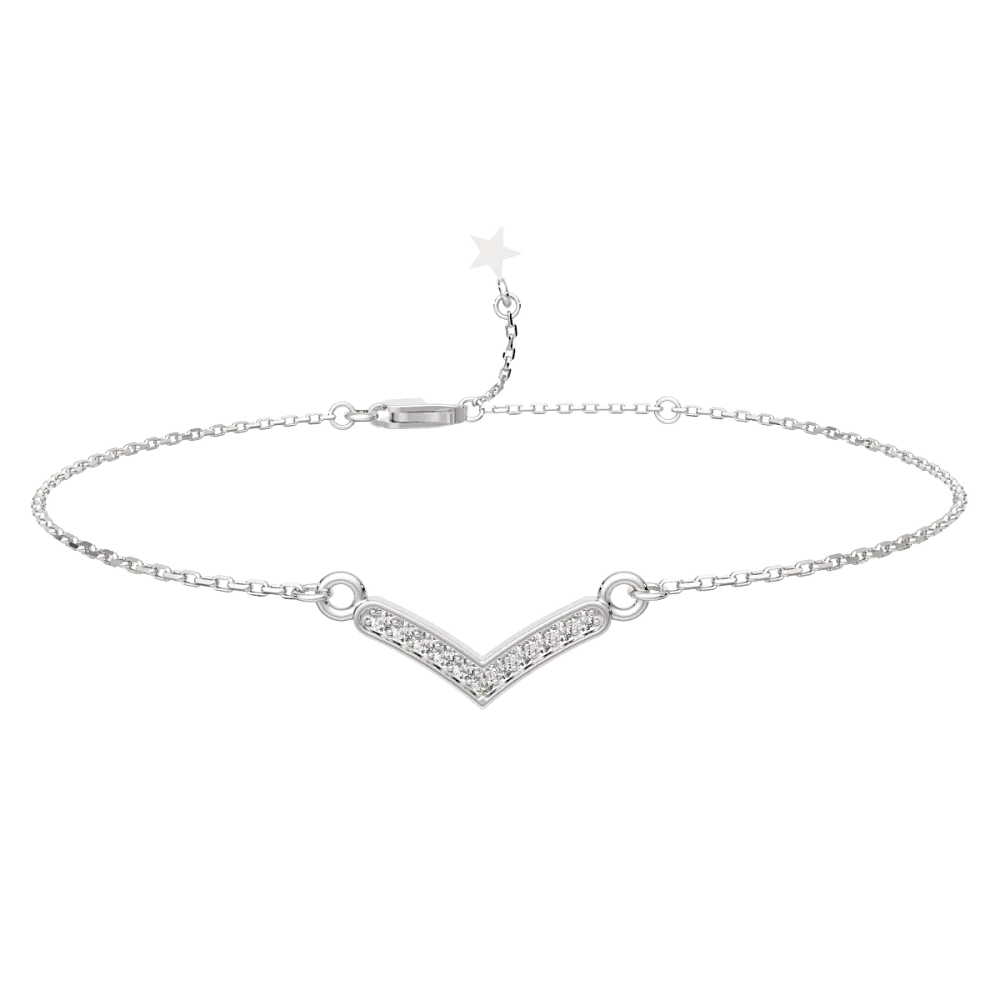 картинка Браслет из серебра Diadema от магазина Одежда+