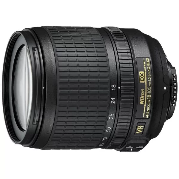 картинка Объектив NIKON AF-S DX Nikkor 18-105mm f/3.5-5.6G ED VR магазин Одежда+ являющийся официальным дистрибьютором в России 